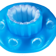 Bar flottant spa gonflable bleu
